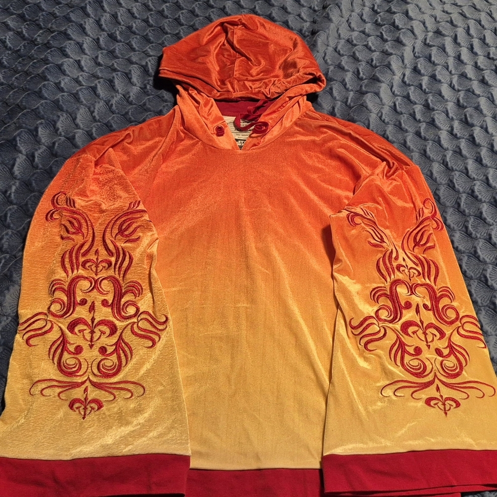 Her Universe Archive Collection Padme Handmaiden Velvet & Embriodered Hoodie